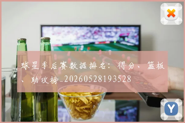 球星季后赛数据排名:得分、篮板、助攻榜_20260528193528